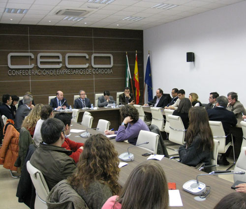 LOS EMPRESARIOS SE INFORMAN SOBRE LAS AYUDAS PARA IMPULSAR LA ACTIVIDAD EMPRESARIAL EN CÓRDOBA