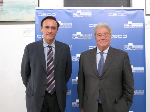 VISITA DEL RECTOR DE LA UCO A CECO