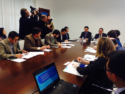 EMPRESARIOS CORDOBESES SE REÚNEN CON EL EMBAJADOR DE CHINA EN ESPAÑA