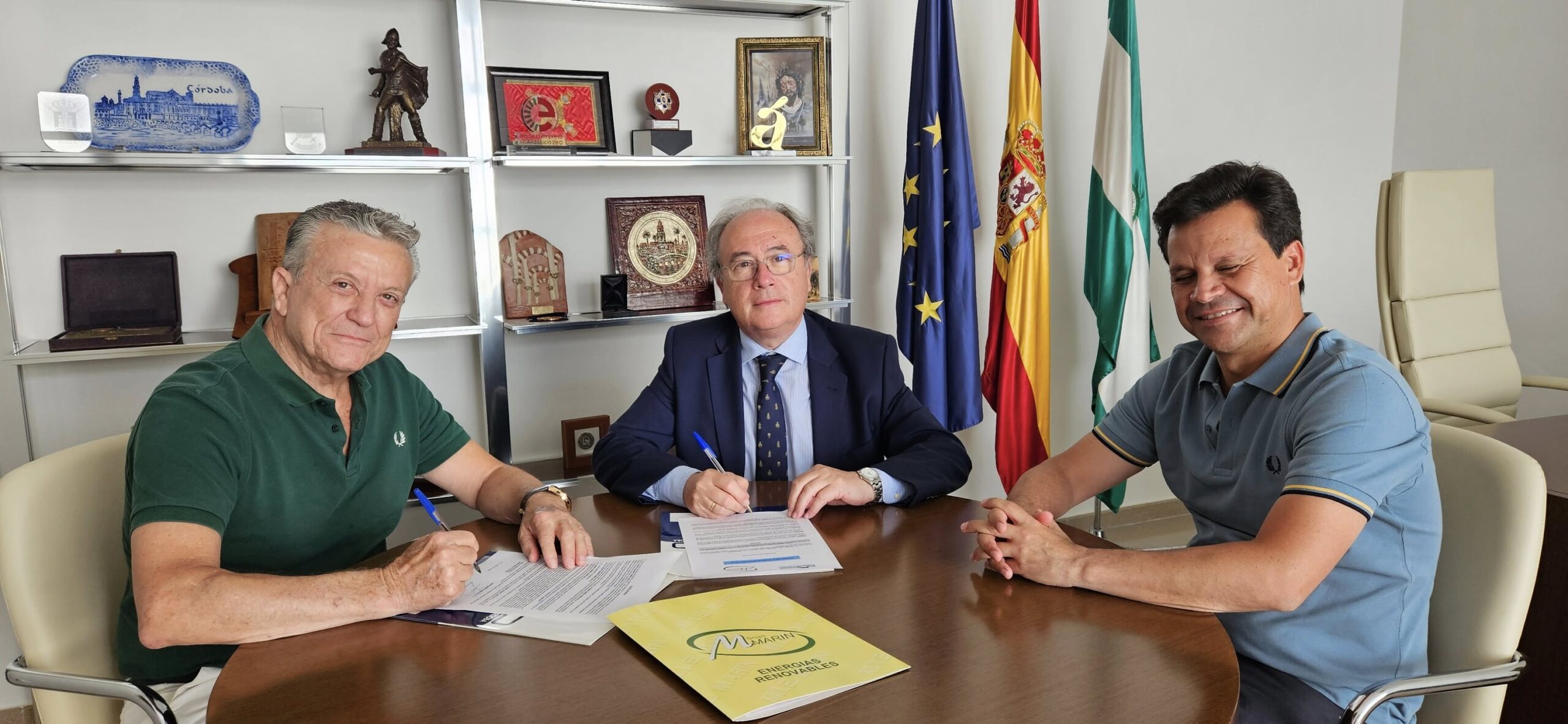 confederacion de empresarios de cordoba galeria de fotos con grupo marin